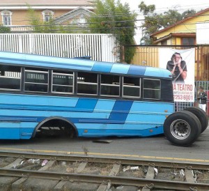 The Bus Did Not Quite Make the Railroad Jump