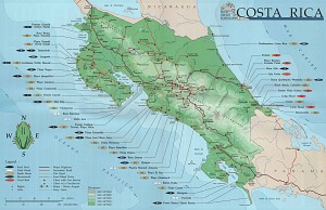CostaRica surf map