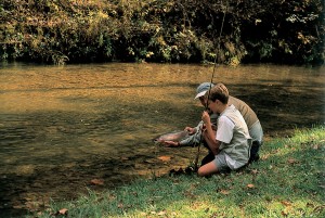 creek fishing