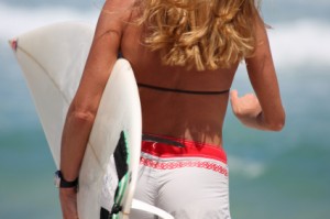 hot surfer girls in bikinis