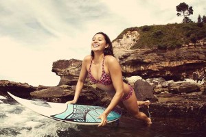 hot surf girl in bikinis 2