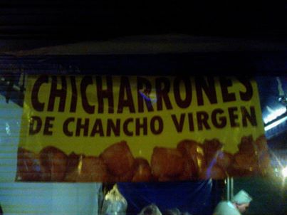 Chicharrones from a Virgin Pig..Woo Hoo.