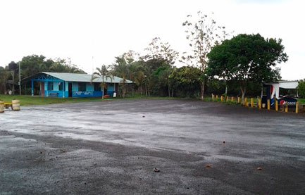 Tablillas de Los Chiles costa rica border