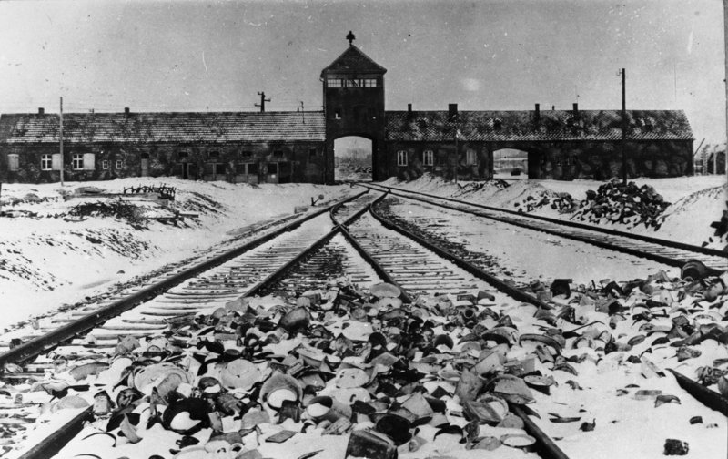 KZ Auschwitz, Einfahrt