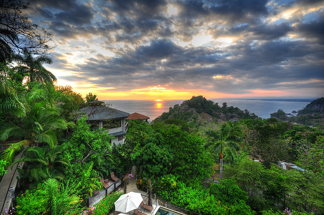 HDR Sunset, Costa Rica