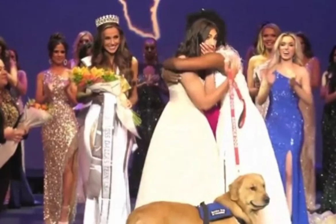 Miss Dallas Teen USA & Her Dog