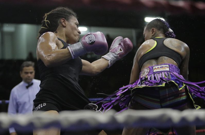 Hanna Gabriel boxing fight main