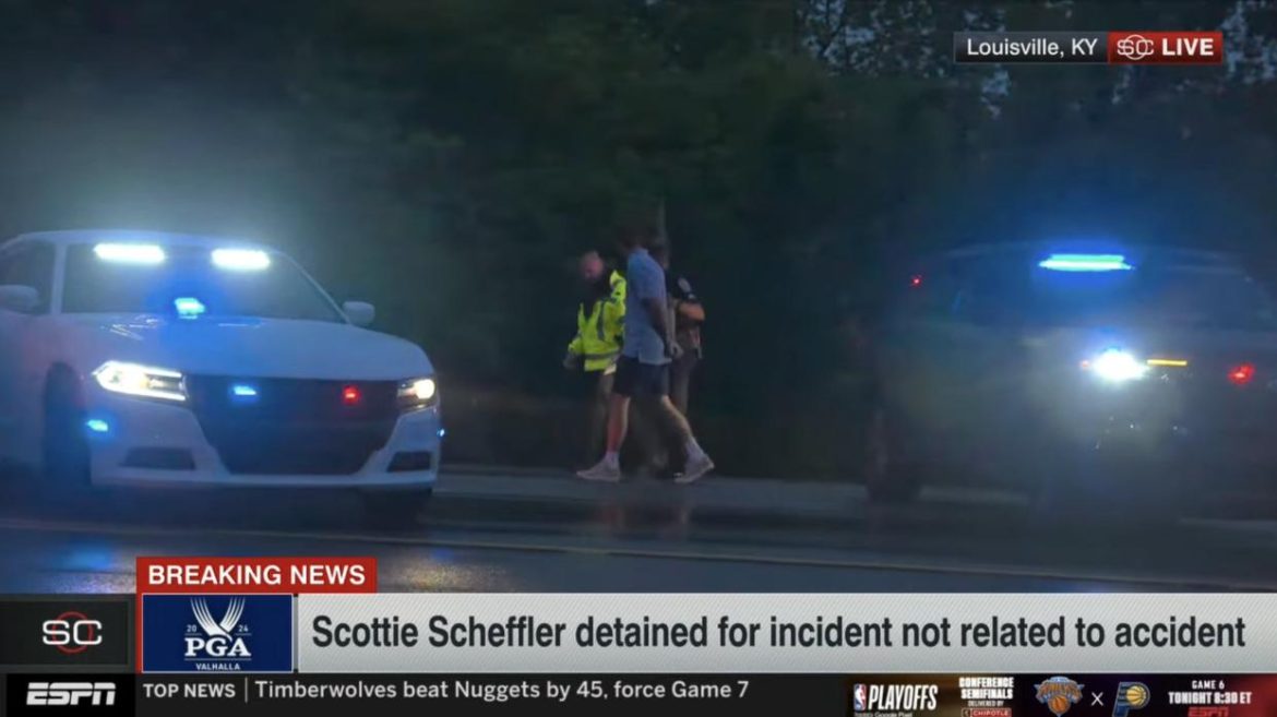 Breaking News: Scottie Scheffler Arrested En Route to PGA Championship, Misses Tee Time