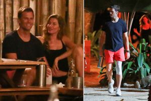 Tom Brady and Gisele Bundchen relax in Costa Rica