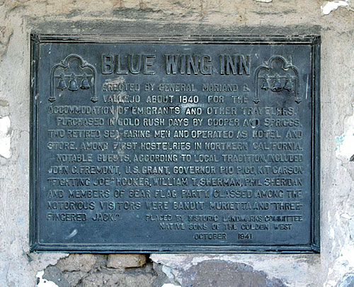 blue wing inn callifornia
