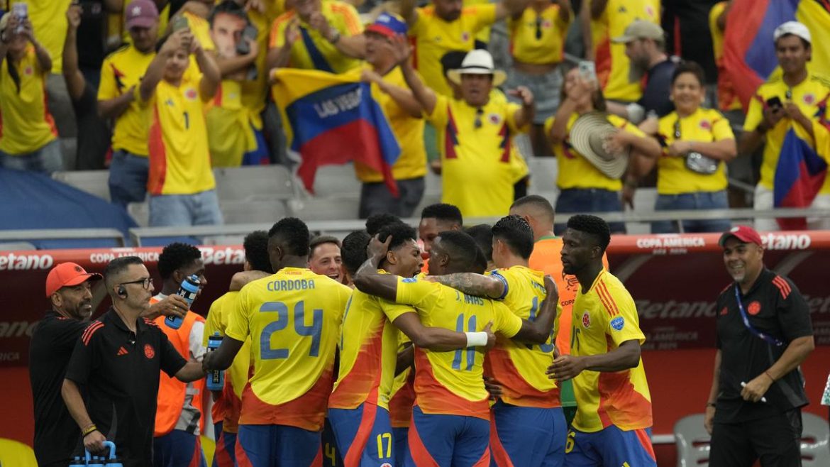 Colombia Clinches Quarterfinal Spot with Resounding Victory Over Costa Rica at Copa América
