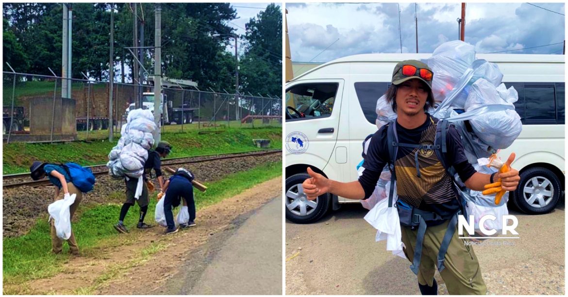 Japanese Clean Up Costa Rica Garbage After Holy Pilgrimage