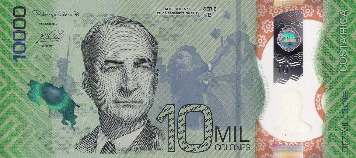 False ₡10,000 Bills Circulating in Costa Rica