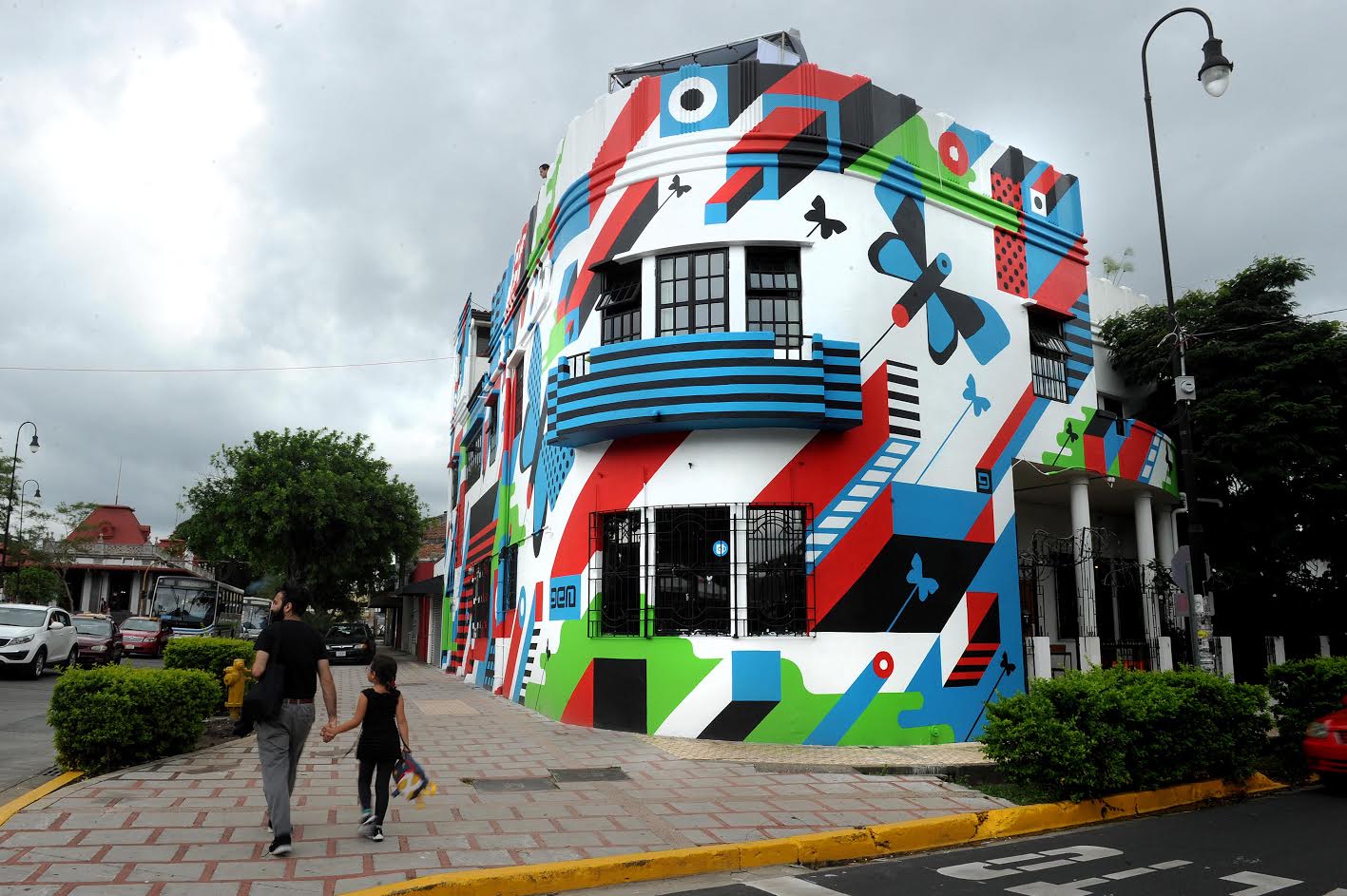 Costa Rica’s Beautiful Mural – Hostal Casa del Parque – The Costa Rican ...