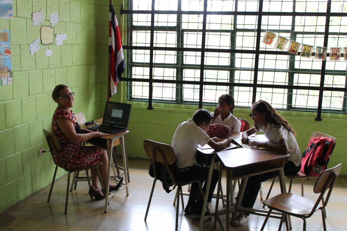 Unused School Computers in Costa Rica